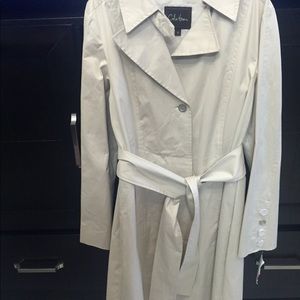 NWOT Cole Haan Belted Trench Coat